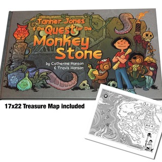 Tanner Jones Book WITH Treasure Map (Quantities Limited)