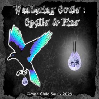 1x Glass Drop Lavender