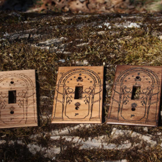 Light Switch Cover Mines of Moria - Lord of the Rings