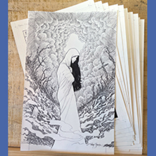 Fear of Death Original Cover and Original Interior Art