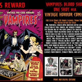 Vampires:Blood Shot #1A Print & Digital