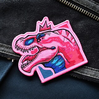 Bisexual Tyrannosaurus-rex Iron-On Patch