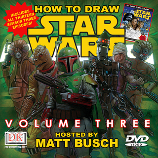 HOW TO DRAW STAR WARS Volume 3 DVD