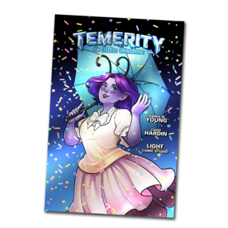 Temerity 4: Blitz Station Metal Jemma M. Young Variant Cover