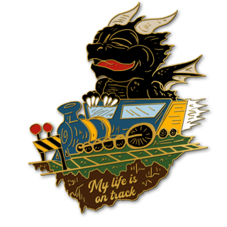 Pin - "My life is on track"