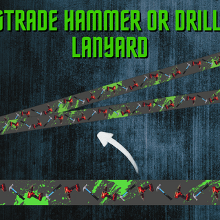 Strade "Hammer or Drill" Lanyard