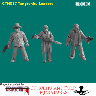 BG-CTH037 Tangrenbu Leaders (3 models, 28mm, unpainted)