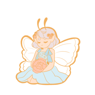 Morpho Butterfly Fairy + Mask
