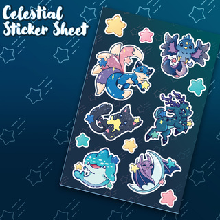 Celestial Guardian Sticker Sheet