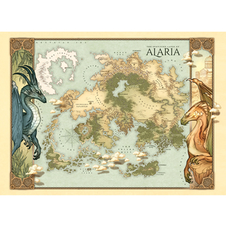 Art Print: Alaria Map