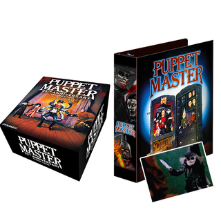 PUPPET MASTER 35TH ANNIVERSARY TRADING CARDS BOX & BINDER