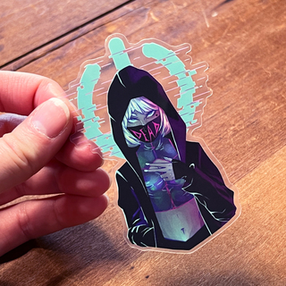 Lulu Clear Sticker