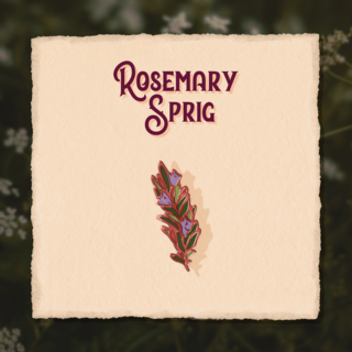 Rosemary Sprig Mini Pin