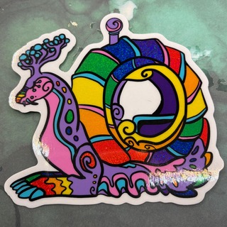 Snail sticker