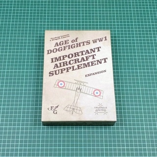 Age of Dogfights: WWI - Important Aircraft Supplement [$24 + $4.5 shipping difference]