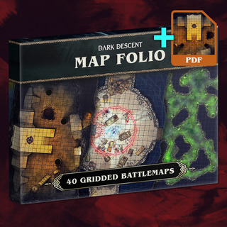 LARGE Battlemaps - 40 Printed & Digital