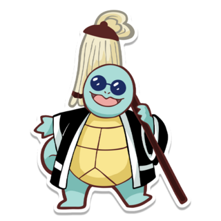 Turtle fire brigade sticker
