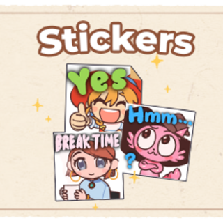 ⭐️ Stickers (physical)