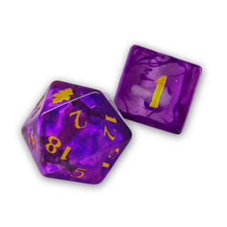 Resin Decay Dice (set of 7)