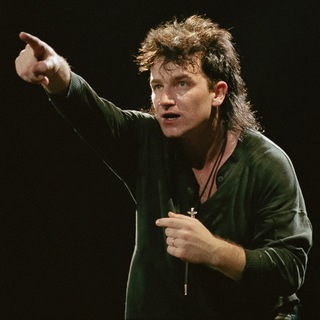 Limited Edition 8" by 10" archival print of Bono of U2