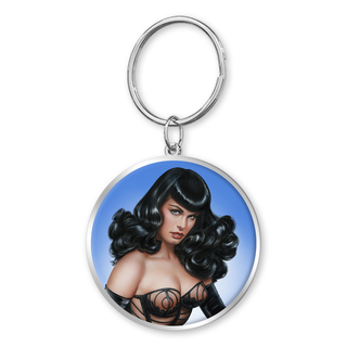 BACKERKIT SPECIAL: Bettie Page Keychain