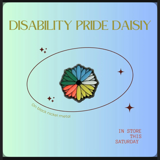 Disability pride daisy