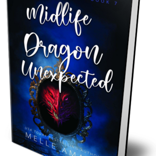 Hardback signed copy of Midlife Dragon Unexpected