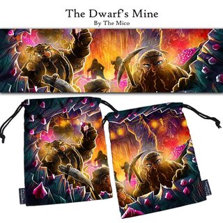 Extra Large "The Dwarven Mine" Dice Bag