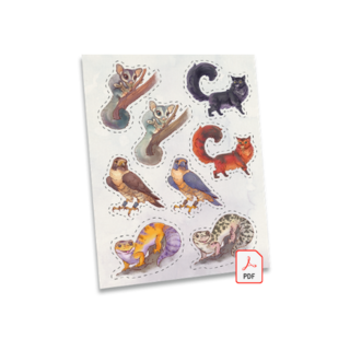 PDF of Pet Companion cutouts - Stretch
