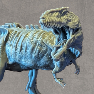 Resin Undead Giganotosaurus