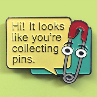 ENAMEL PIN: Pinny, Pin Assistant Pin