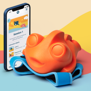 Fibby 'tilting' swimming aid
