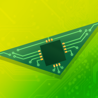 Earth Line Small Circuit Bandana