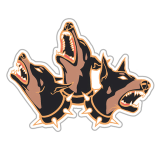 Cerberus Vinyl Sticker
