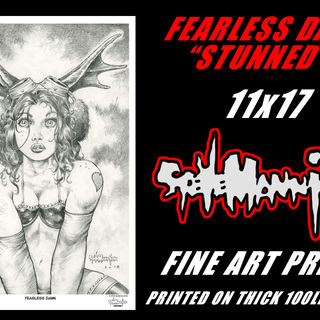 11X17 PRINT Mannion "FD Stunned"