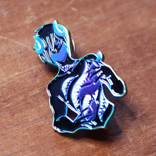 Gluttony Rainbow Pin