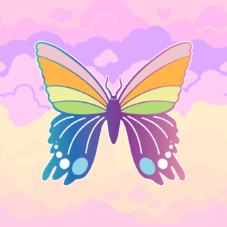 Butterfly Mini Pin