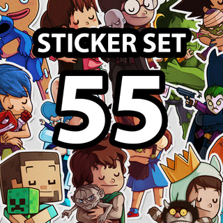 Ultimate Sticker Set (55 stickers)