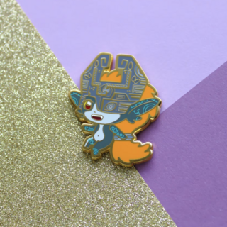 Sassy Imp Enamel Pin