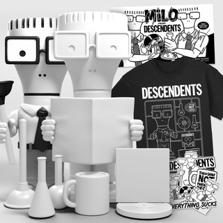 Bonus Bundle #2: 1 Milo (signed), 1 blank Milo, 1 sticker pack, 1 t-shirt