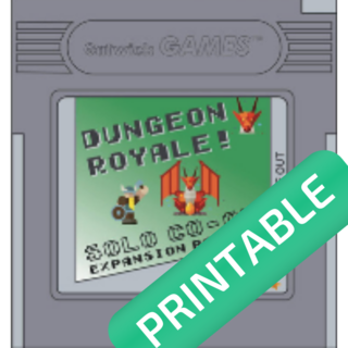 A Printable expansion for the Solo/Co-OP Expansion