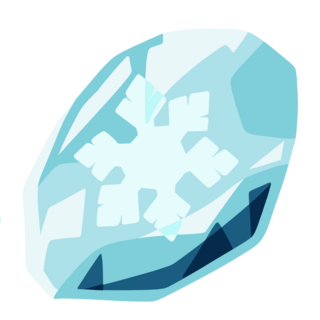 Ice Stone Mini Pin