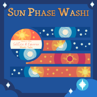 Solstice Washi Tape