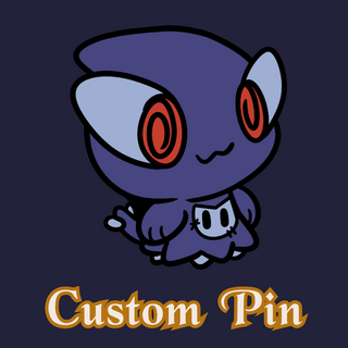 Custom Cosplay Ghost Pin