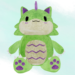 Kaiju Kitten plushie