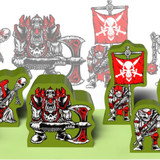 Orzarog and his Orc Raiders