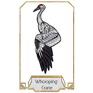 Whooping Crane Pin