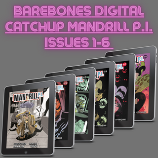 MANDRILL P.I. Issue #1-6 Barebones Digital PDF Bundle
