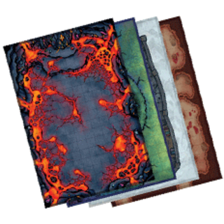 ACCESSORY - Most Wanted Foldout Battle Maps