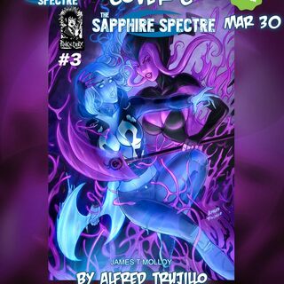 Sapphire Spectre 3 Cover C: A. Trujillo